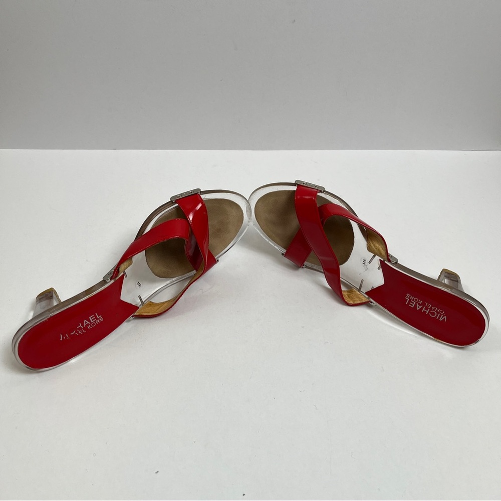 Michael Kors Red Patent Leather Shoes 9M - Picture 6 of 7